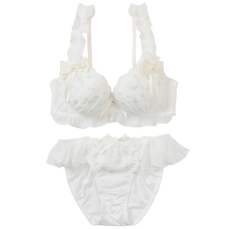 【EFカップ】Rosette Ribbon３/４カップブラ＆ショーツ  | palissee | 詳細画像18 