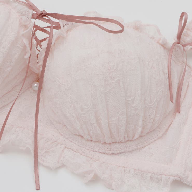 【EFカップ】《脇高設計 2wayストラップレス》モワルーレースアップ３ ４カッ… | palissee | 詳細画像15 