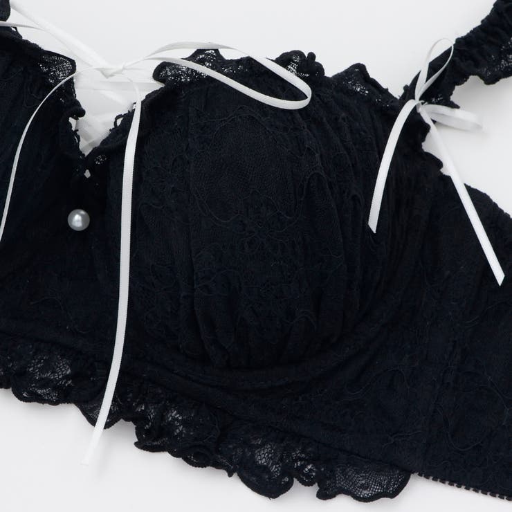 【EFカップ】《脇高設計 2wayストラップレス》モワルーレースアップ３ ４カッ… | palissee | 詳細画像16 