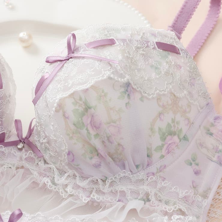 Rose Tea Party ３/４カップブラ＆ショーツ  | palissee | 詳細画像8 