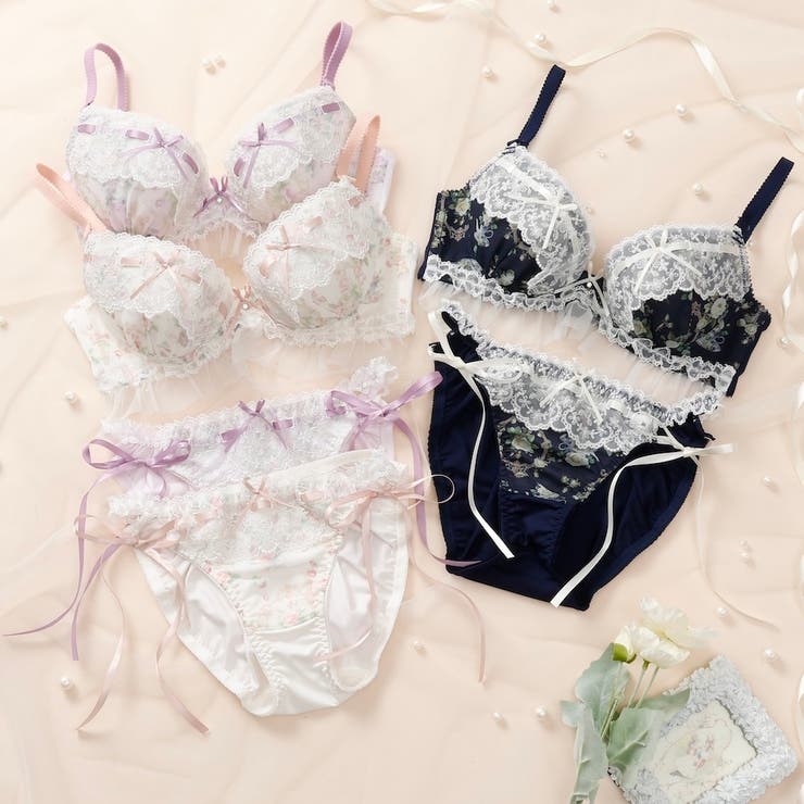 Rose Tea Party ３/４カップブラ＆ショーツ  | palissee | 詳細画像5 