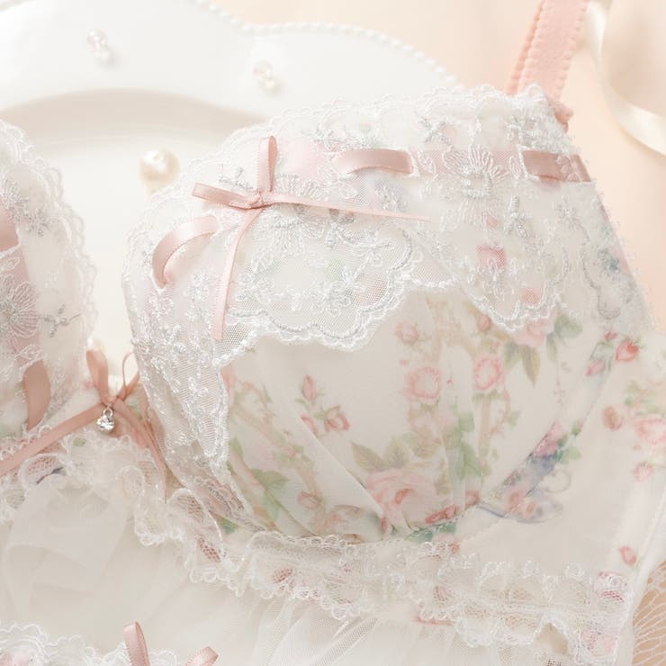 Rose Tea Party ３/４カップブラ＆ショーツ  | palissee | 詳細画像6 