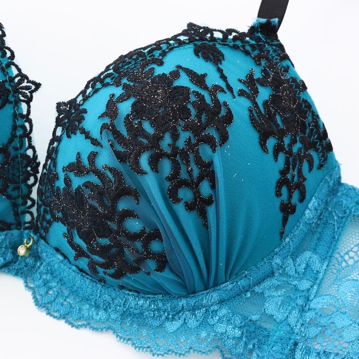 【脇高】エレガンスオーナメント ３ ４モールドカップブラ＆バックレースTバック | palissee | 詳細画像5 