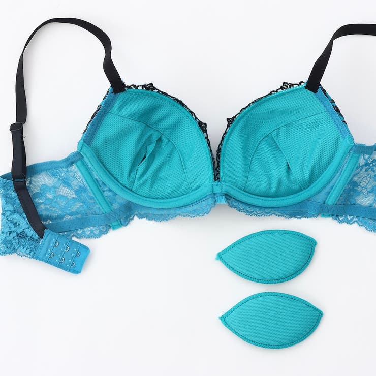 【脇高】エレガンスオーナメント ３ ４モールドカップブラ＆バックレースTバック | palissee | 詳細画像7 