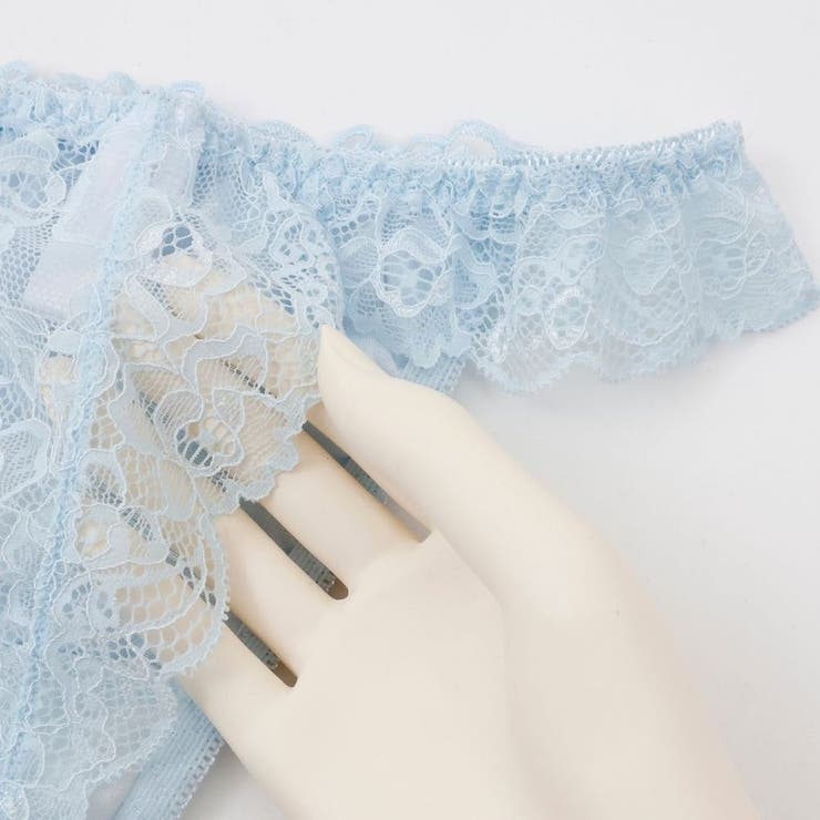 【脇高】ロマンティックヘヴン３ ４モールドカップブラ＆バックレースTバック E | palissee | 詳細画像8 