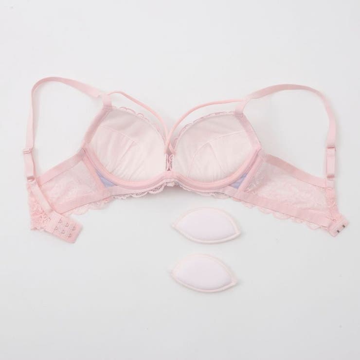 【脇高】ロマンティックヘヴン３ ４モールドカップブラ＆バックレースTバック E | palissee | 詳細画像6 