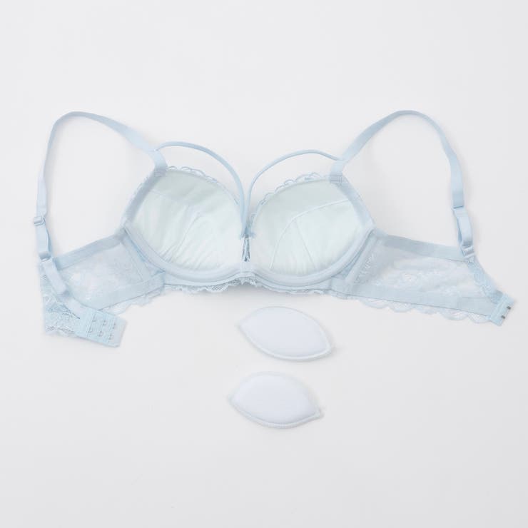 【脇高】ロマンティックヘヴン３ ４モールドカップブラ＆バックレースショーツ E | palissee | 詳細画像7 