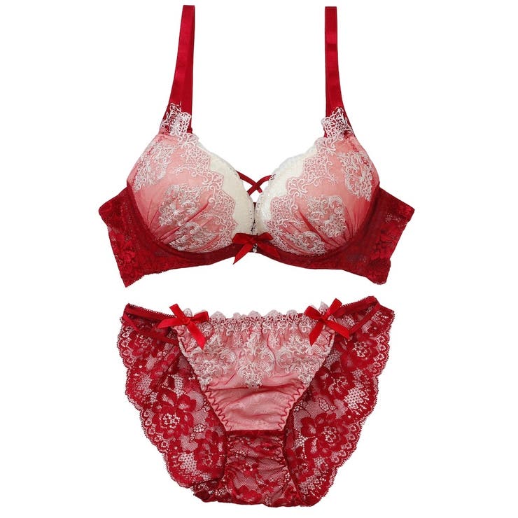 【脇高】ゴシックレース 脇高ブラ＆バックレースショーツ  A B C D | palissee | 詳細画像10 