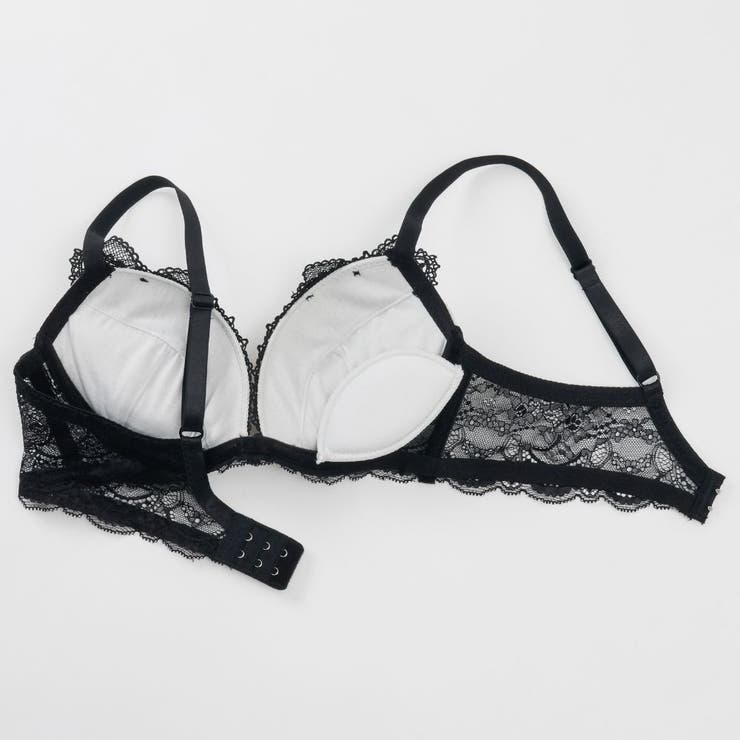 【脇高】 ノーブルリボン 脇高ブラ＆バックレースショーツ  A B C D | palissee | 詳細画像7 