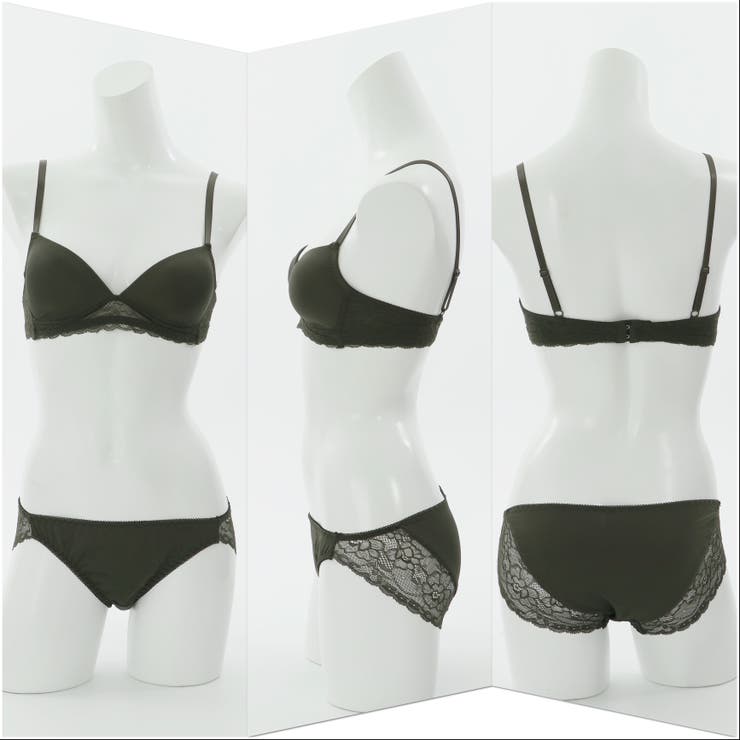 【ノンワイヤー】無地ツーウェイノンワイヤーブラ＆ショーツ  | palissee | 詳細画像5 