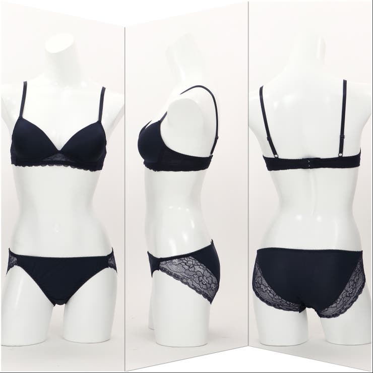 【ノンワイヤー】無地ツーウェイノンワイヤーブラ＆ショーツ  | palissee | 詳細画像7 