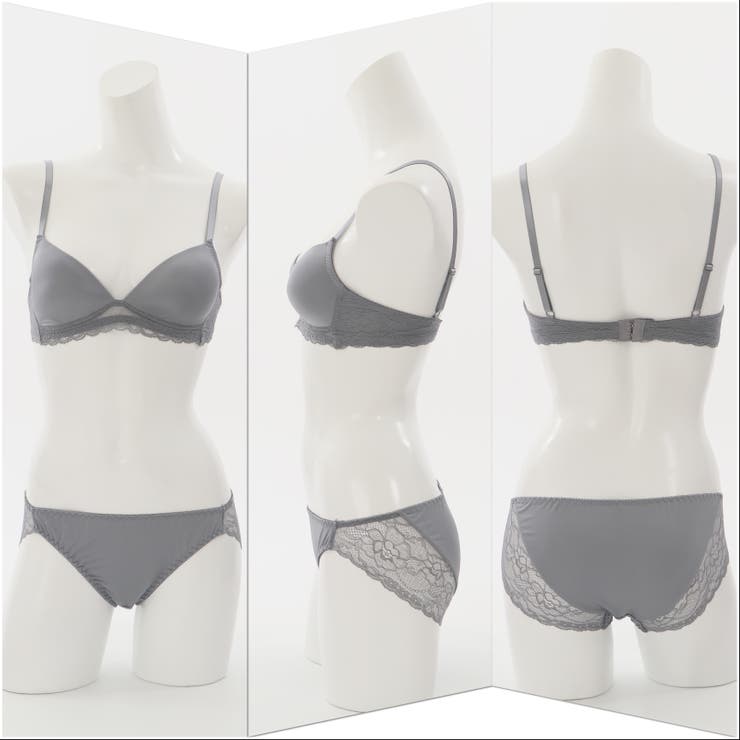 【ノンワイヤー】無地ツーウェイノンワイヤーブラ＆ショーツ  | palissee | 詳細画像3 