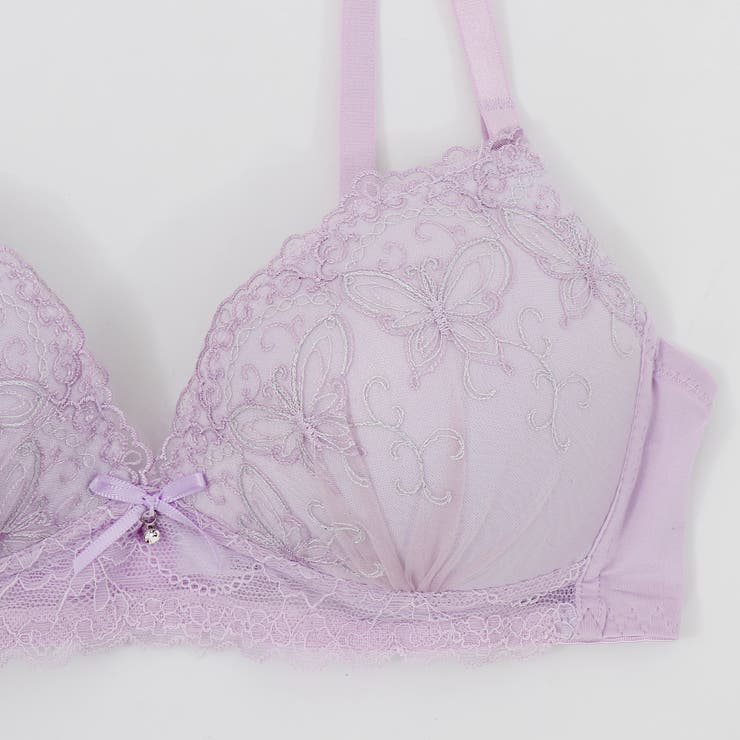 Elegant Butterfly ノンワイヤーブラ＆ショーツ[品番