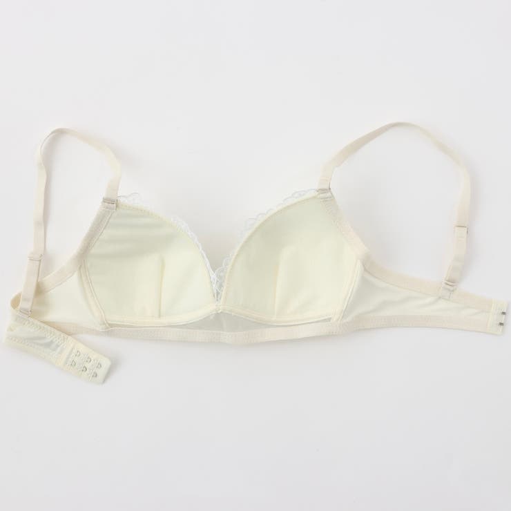 【ノンワイヤー】プリンセスリボン刺繍 ノンワイヤーブラ＆ショーツ  | palissee | 詳細画像6 