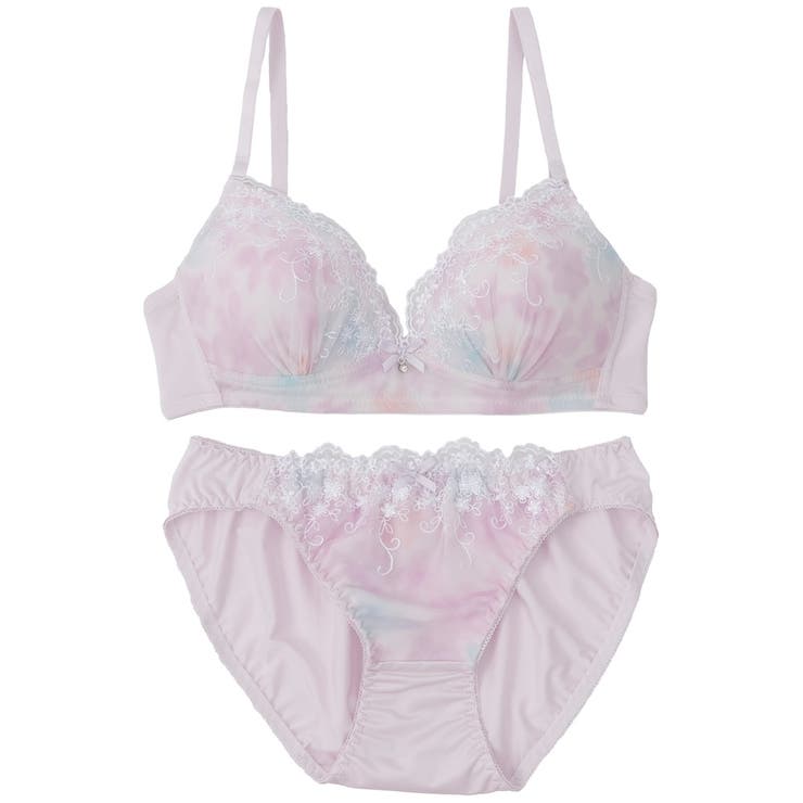 【ノンワイヤー】フラワープリント ノンワイヤーブラ＆ショーツ  | palissee | 詳細画像10 