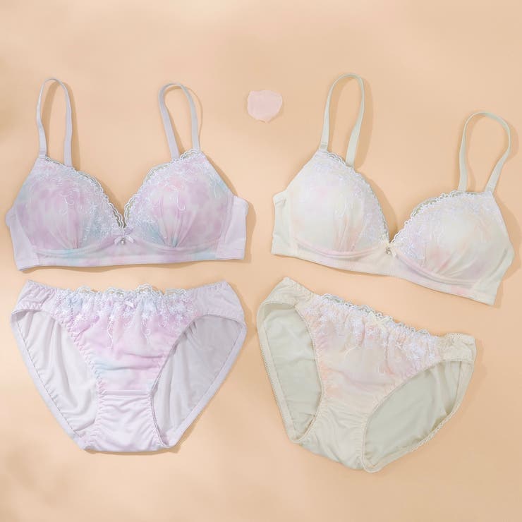 【ノンワイヤー】フラワープリント ノンワイヤーブラ＆ショーツ  | palissee | 詳細画像11 