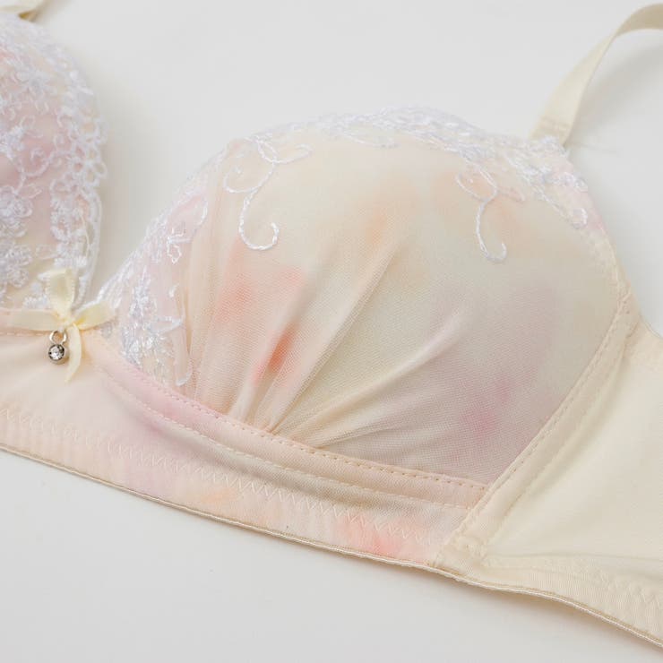 【ノンワイヤー】フラワープリント ノンワイヤーブラ＆ショーツ  | palissee | 詳細画像4 