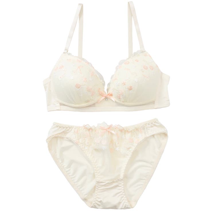 【ノンワイヤー】チェリーレースノンワイヤーブラ＆ショーツ  | palissee | 詳細画像10 