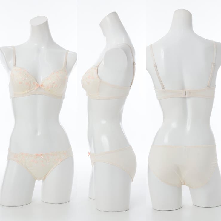 【ノンワイヤー】チェリーレースノンワイヤーブラ＆ショーツ  | palissee | 詳細画像2 