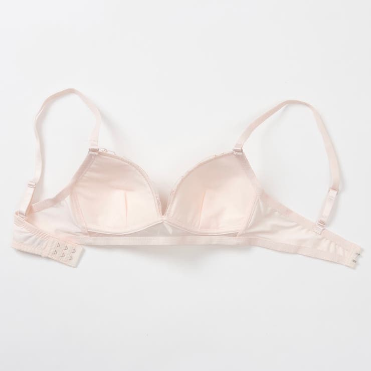 【ノンワイヤー】ガーリーリボンレースノンワイヤーブラ＆ショーツ  | palissee | 詳細画像6 