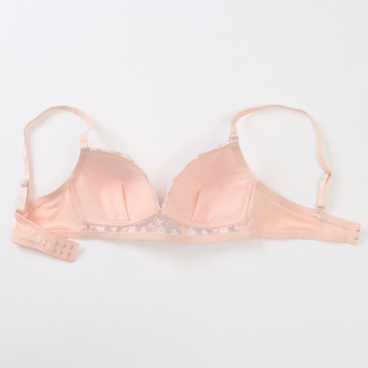 【ノンワイヤー】プチフラワー刺繍ノンワイヤーブラ＆ショーツ  | palissee | 詳細画像6 