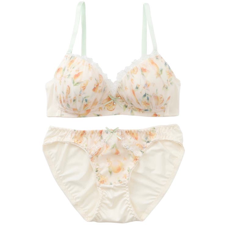 【ノンワイヤー】Sheer Lemonade Fizzノンワイヤーブラ＆ショーツ | palissee | 詳細画像10 