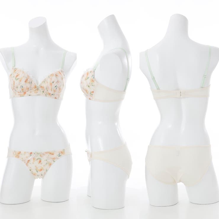 【ノンワイヤー】Sheer Lemonade Fizzノンワイヤーブラ＆ショーツ | palissee | 詳細画像3 