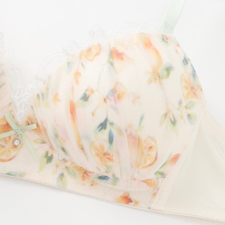 【ノンワイヤー】Sheer Lemonade Fizzノンワイヤーブラ＆ショーツ | palissee | 詳細画像5 