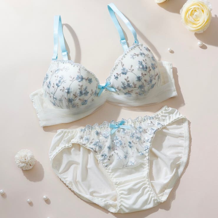 ピンク | フェアリーブロッサム３/４モールドカップブラ＆ショーツ | palissee