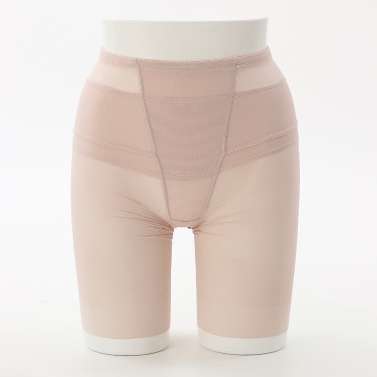 ベージュ | 【ロングガードル】夏涼しい！快適メッシュガードル | palissee