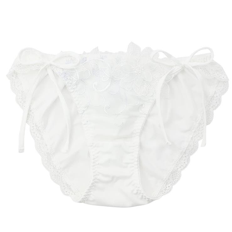 オフホワイト | Luxury Lace ひもショーツ  | palissee