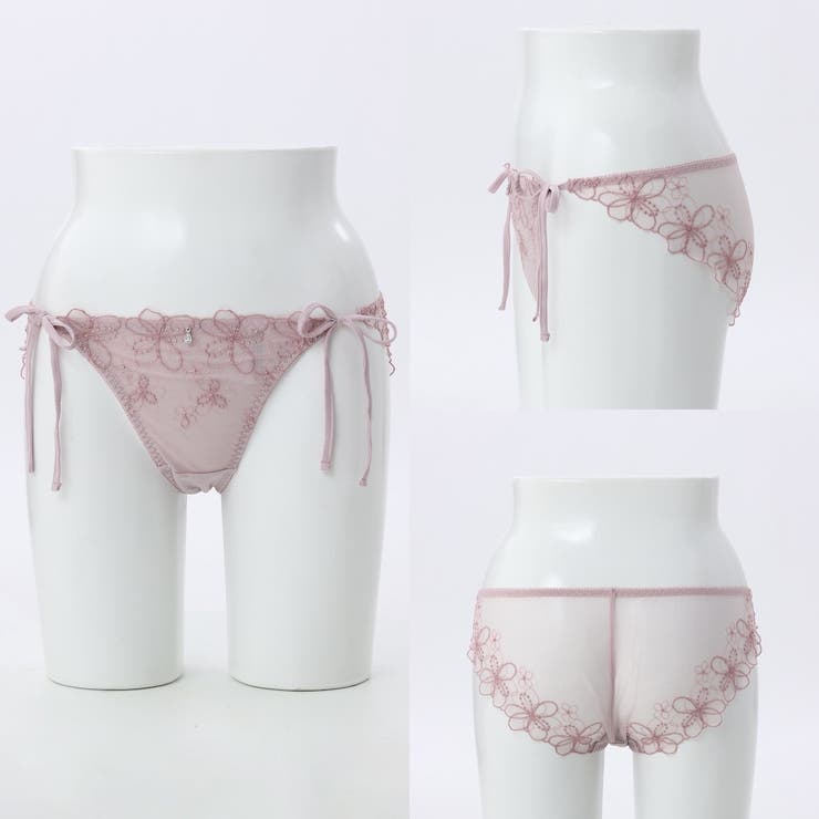 ブーケアップリケ ひもショーツ  | palissee | 詳細画像2 