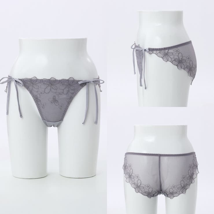 ブーケアップリケ ひもショーツ  | palissee | 詳細画像3 