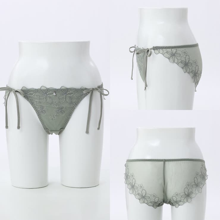 ブーケアップリケ ひもショーツ  | palissee | 詳細画像4 