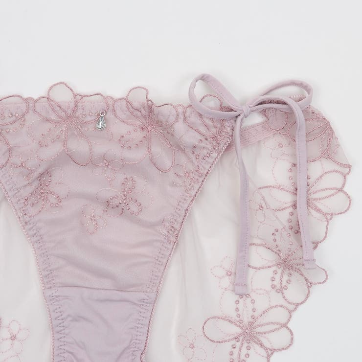 ブーケアップリケ ひもショーツ  | palissee | 詳細画像5 