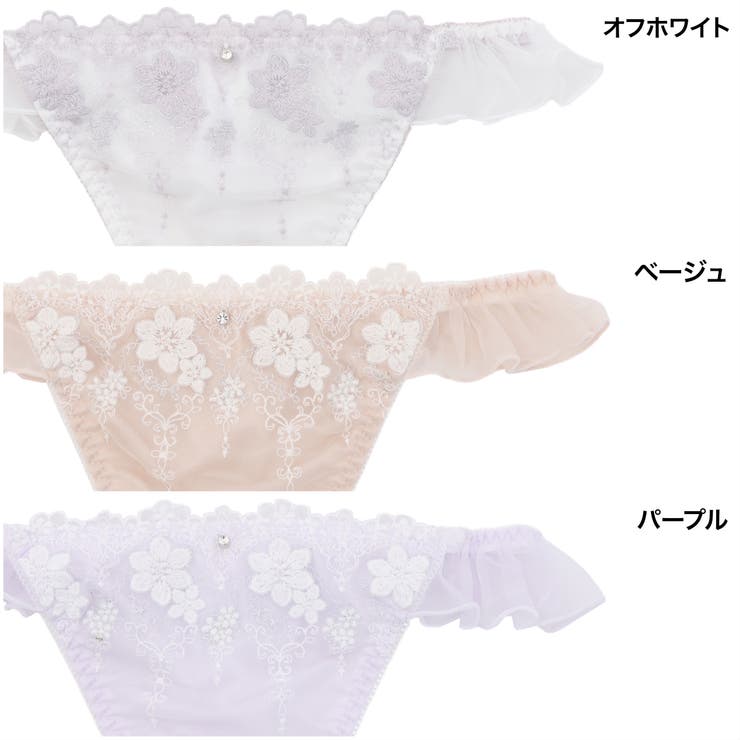 natural flower Tバックショーツ  | palissee | 詳細画像3 