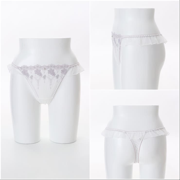 natural flower Tバックショーツ  | palissee | 詳細画像4 