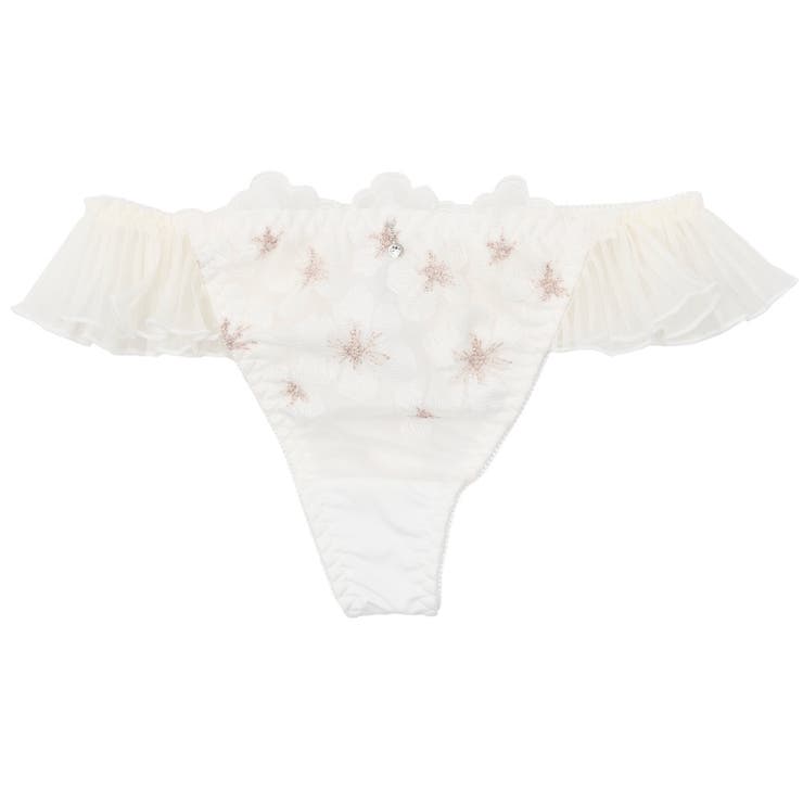 オフホワイト | ラピュセル Tバックショーツ  | palissee