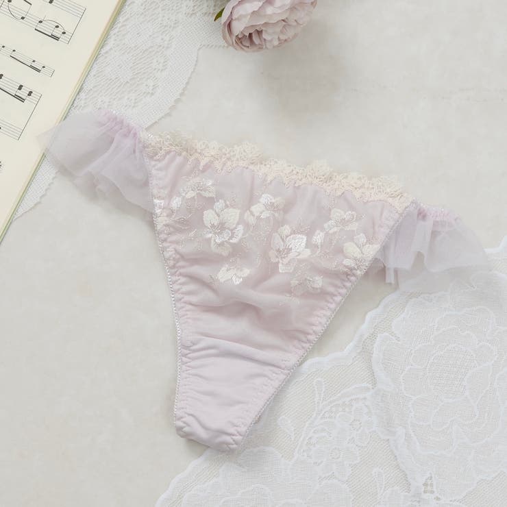 パープル | レガート Tバックショーツ  | palissee