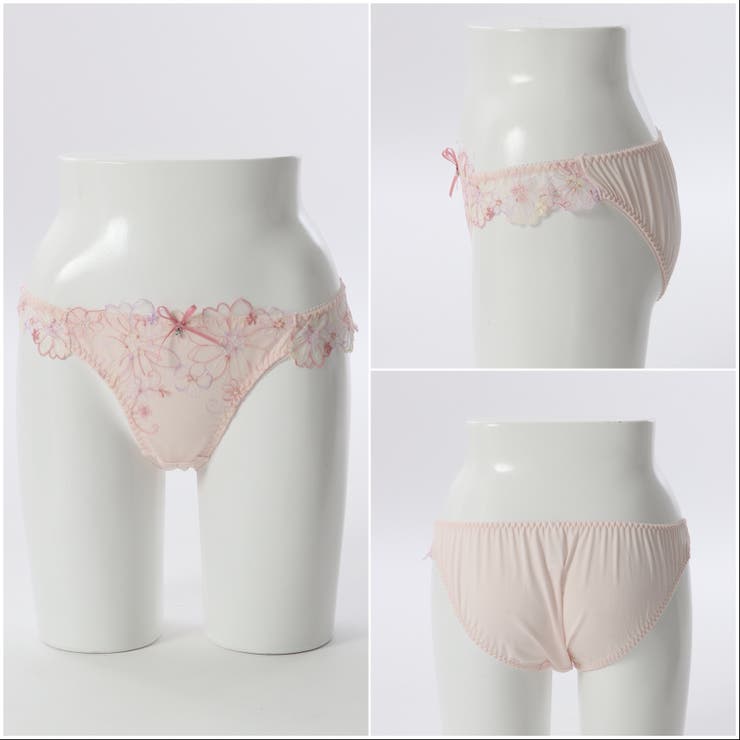 Line Art Flower フルバックショーツ  | palissee | 詳細画像7 