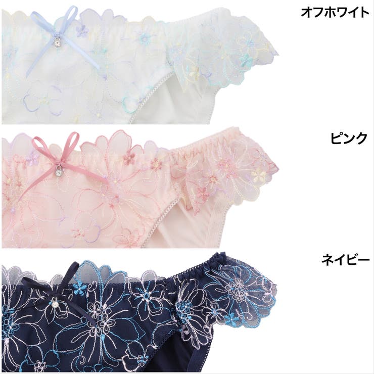 Line Art Flower フルバックショーツ  | palissee | 詳細画像5 