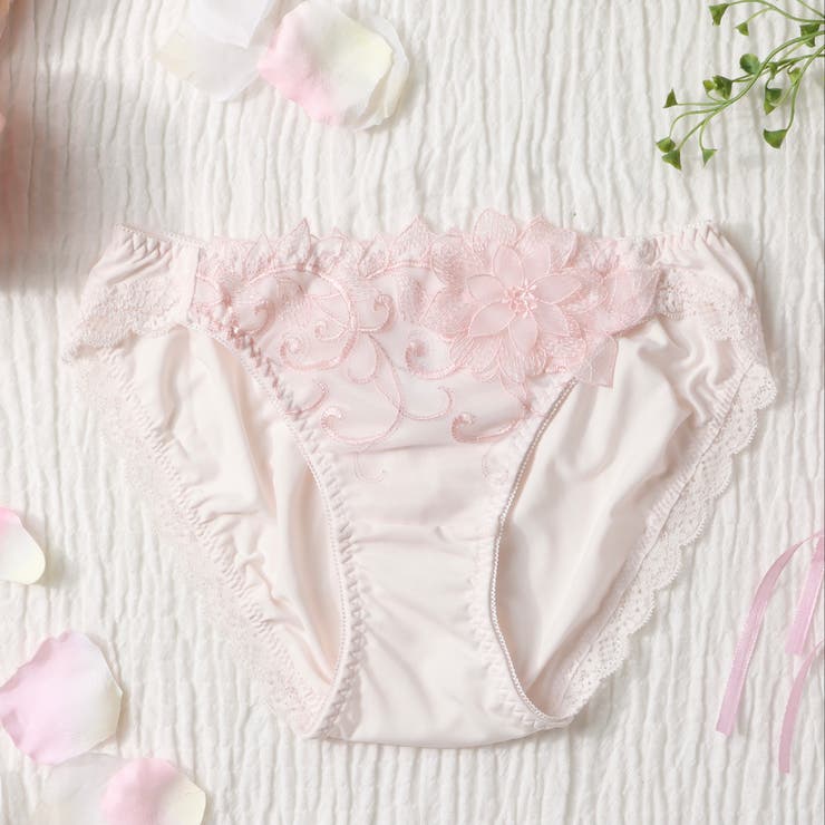 ピンク | Luxury Lace フルバックショーツ  | palissee