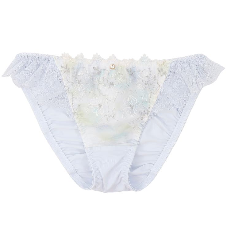 水彩プリントローズ刺繍 フルバックショーツ  | palissee | 詳細画像7 