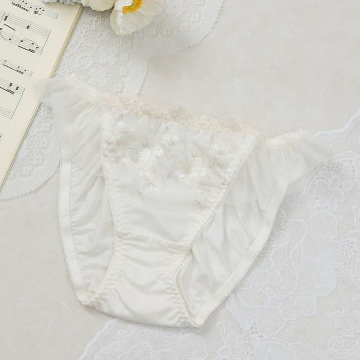 アイボリー | レガート フルバックショーツ  | palissee