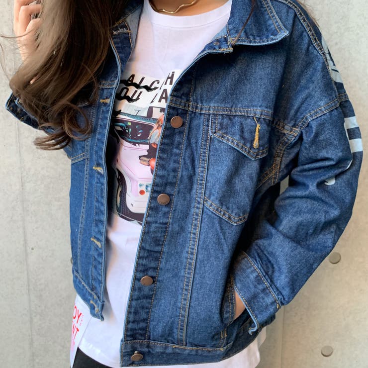 JUICY COUTURE バックロゴ Gジャン デニムジャケット