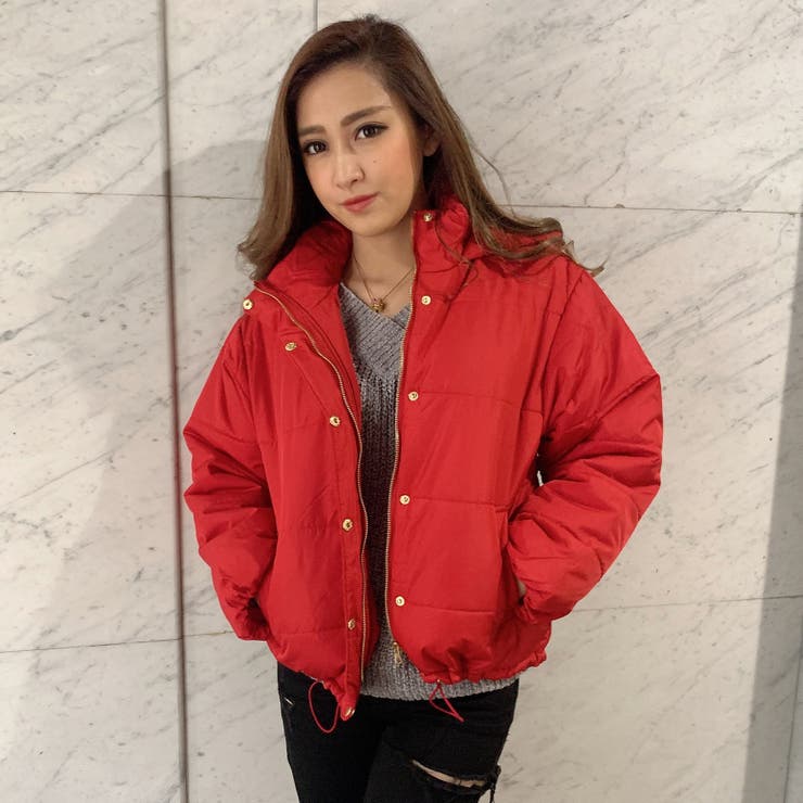 ジャケット・アウター mini リゼクシー RESEXXY ショートダウンジャケット （ホワイト） -靴