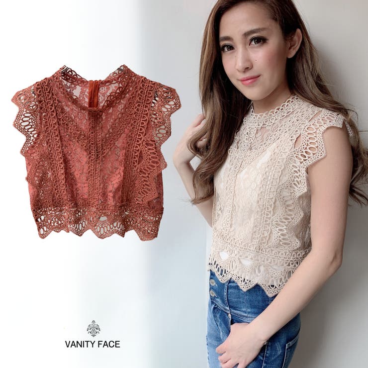ヴァレンティノトップス★レーストップス★美品 RED VALENTINO レッドヴァレンティノ シャツ ブラウス ドット柄