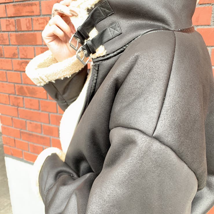 スエード合皮B3ジャケット ブルゾン ジャケット[品番