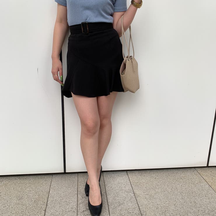 ショートパンツインスカートパンツと一体型 スカート フレア