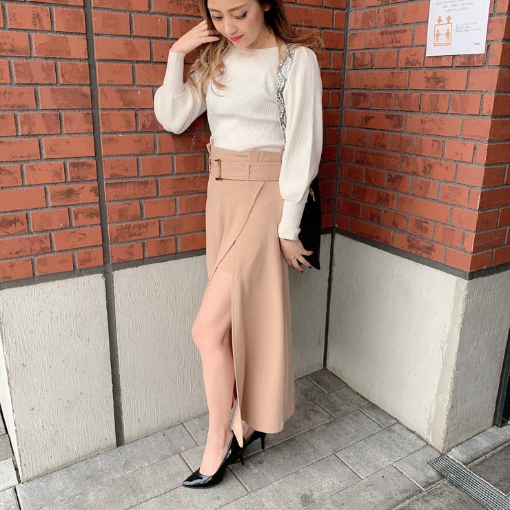 cfierce スカートパンツ AW】WOMEN ドライタッチグレンチェックスカート(防風裏地付き